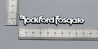 Rockford Fosgate Premium Door Panel   Equipment Badge Emblem Logo With Adhesive