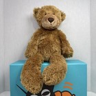Jellycat Large Dicken Bear 17  Plush 2013 Rare   Retired Shaggy Medium Brown