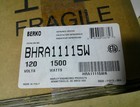 Berko Bhra11115w Plug-in Radiant Infrared Heater 5115 Btu hr Capacity 120 V P6
