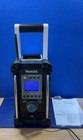 Makita Bmr100 Jobsite Am fm Radio Aux 18v Stereo W  Power Adapter White Read