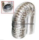 6  Inch X 33   Felxible Aluminum Air Ducting Ventilation Exhaust Non-insulated