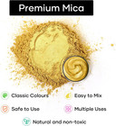 Gold Mica Powder For Epoxy Resin - 1 76 Oz 50 G Mica Pigment Powder  Natural Mic