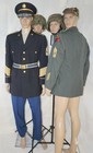 Wwii Era Military Dress Uniform And Field Helmets  soldier Id   d 