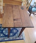 Antique Early 18th-century Sheraton-style Oak Tavern Or Worktable        Unique     