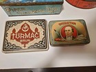 8 Antique Tobacco Tins