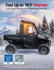 Kemimoto Soft Upper Doors Cab Enclosure For Honda Pioneer 700  700-4 2014-2026