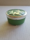 Vtg Art Deco Jewelry Box W  Borzoi Saluki Afghan Greyhound Terrier Dog Design