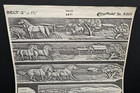 Vintage Tandy Leather Craftaid No  3201 Template Hand Belt Horse Pattern Tooling