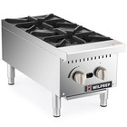 12  Commercial Natural Gas Range Countertop Gas Stove Grates 2 Burners 50 000btu