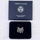 2010-w American Eagle 999 Fine Silver Dollar 1 Oz 