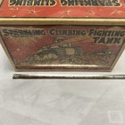 Vintage Louis Marx Sparkling Climbing Fighting Tank Original Empty Box Toy Wwi