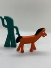 Vtg  1989 Prema Toy Co  Gumby And Pokey 3  Rubber Figures