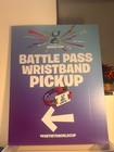 Authentic-2019 Fortnite World Cup Nyc 22x30  Battle Pass Wristband Pickup Poster