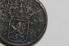               Sweden 1 Ore 1677 Scarce Large Crown 46mm B73 Fff49