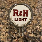 Vintage R   H Light Beer Ball Knob Tap Handle - 1930 s - Staten Island New York