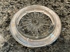 Frank Whiting Sterling Coaster Silver Wine 4  Cut Glass