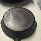 1940 Lodge Cast Iron Round Skillet Flat-bottom  5 Unmarked Restored