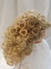 7 8    Curly Blonde Doll Wig Reborn Ooak Bjd Bisque Repair Heather