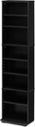 Multimedia Storage Tower Cabinet Dvd Rack Book Shelf Organizer Stand Shelving