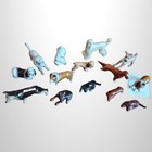 Vtg Hagen Renaker Figurine Lot Of  14  Dogs   Puppies Miniatures Htf Repaired