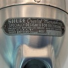 Vintage 1940 Shure 707a 9860 Small Shell Bullet Harp Microphone -restored-