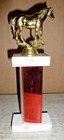 Vintage Quarter Horse Show Trophy 1977 Tournoi 11 25  Tall