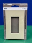 Lutron Claro 1 Gang Wall Plate Decorator Plate Gloss Ivory New Cw-1-iv