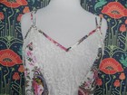 Vintage 90 s Y2k Victoria s Secret Crown Label Lace Nightie Teddie Slip
