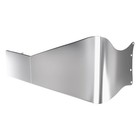 Stainless Steel Bowtie Drop Sun Visor With Trim For Peterbilt 379 386 389 2005