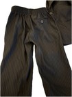 Platinum Boys Wear 3 Piece Suit Set  Navy Pinstripe Jacket  Vest  Pants  Size 3t