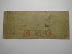  1 1861 Charleston South Carolina Sc Obsolete Currency Bank Note Bill Bank Of Sc