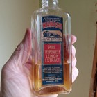 Wabash King Brand Lemon Extract Wabash ind Label Only 100 Yr Old Bottle