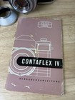 Zeiss Contaflex Silver Vintage Slr Film Camera Tessar Lens   More Vintage