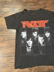 Ratt Black Graphic T-shirt Dancing Undercover World Tour 1987 Tee M-l Size