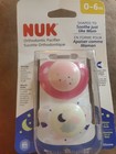 Nuk Orthodontic Pacifier Baby 0-6m Glow In The Dark 2-pk Pink Night Nip