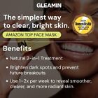 Gleamin Vitamin C Clay Mask  Turmeric Clay Face Mask - 2 5 Oz