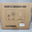Magnetic Rectangular Embroidery Hoop 100x100 Mm Frame Sa432mk Open Box