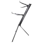 Quik Lok Stay Intruder 2-tier Keyboard Stand  Black