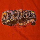 George Strait Honkytonkville Graphic T-shirt Orange Xl Country Music Tee