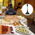 Food Heat Lamp Commercial Food Warmer Light Restaurant Hanging Heating Lamp 250w