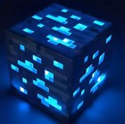Minecraft Ore Block Night Light Interactive Lamp Portable Rechargeable Led Gamer