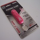 Sabre 120db Personal Safety Alarm Keychain Pink Key Accessory Dual-siren New