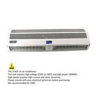 Awoco Rm1206h Heated Slimline Air Curtain 120v Commercial Magnetic Switch
