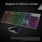 Hp Km300f Wired Gaming Keyboard   Mouse Combo Membrane Backlit  spanish 