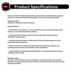 2pack 21 5  Removable Computer Privacy Screen Filter 16 9 Anti Glare Uv Blocking