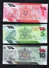 6 Trinidad And Tobago Banknotes  1  5  10  20 50 100 Dollars  2019 2020 Unc  c2