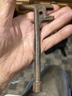 Antique Cast Iron Fireman   s Bed Wrench Tool Key Pocket Wrench Vtg