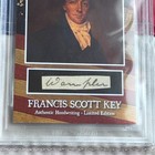 Francis Scott Key Handwritten Word Cut From Autograph Letter Signed Beckett Bas