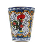 Traditional Portuguese Icons Ceramic Shot Glasses  Set Of 4  Made In Portugal