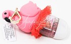 Bath   Body Works Pocketbac Holder Anti Bacterial Gel Pink Flamingo Orange Skirt